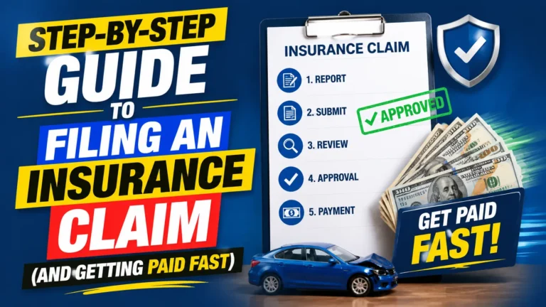 Insurance Claim Guide Get Paid Fast